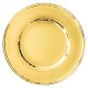 sottopiatto oro