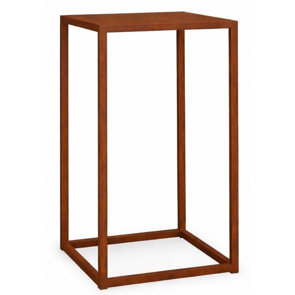 tavolo iron corten h. 110