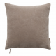 Cuscino tortora velluto