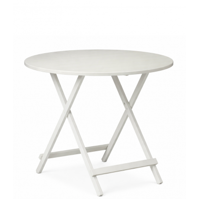 Tavolo in Legno Laccato Bianco