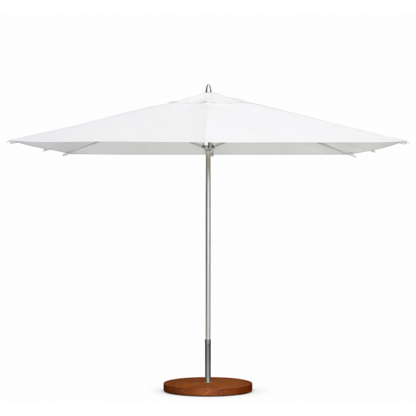 ombrellone alluminio bianco