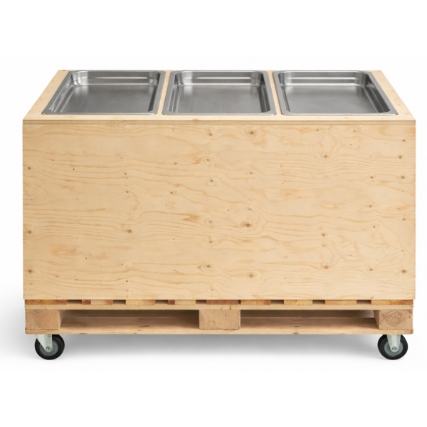 carretto show cooking cruditè