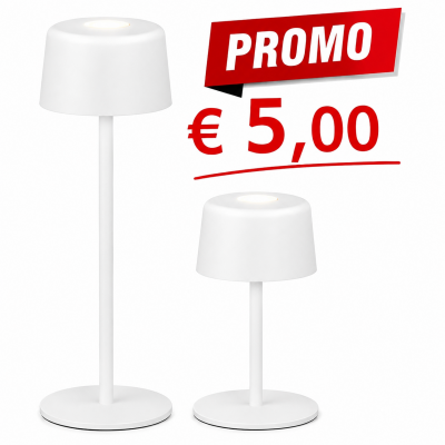 LAMPADA OBLIO BIANCA